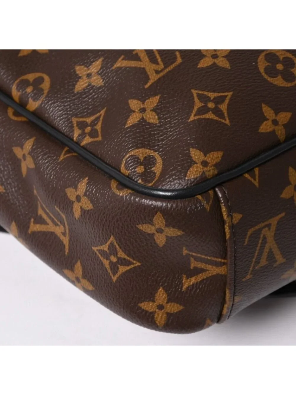 Louis Vuitton Christopher Messenger Bag Monogram Macassar Leather Brown